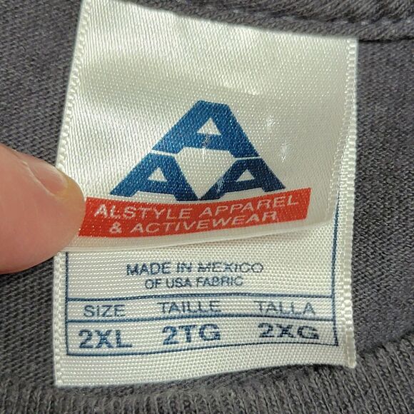 Blue Man Group SS Grey Tee "Rock Concert Movements #7" - Size 2XL - Picture 5 of 6